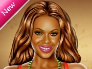 Play Beyonce Knowles Celebrity Dressup 
