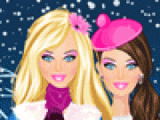 Play Barbie Winter Dress Up