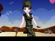 Play Army Girl Dressup