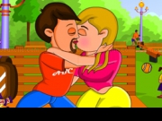 Play Lovers Kissing Park