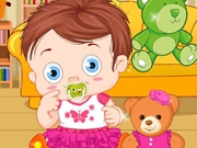 Play Baby With Teddy Bear