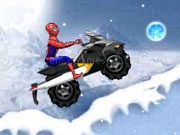 Play Spiderman Snow Scooter