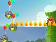 Play Angry Birds Shooting Training