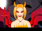Play Halloween Devil Girl Dressup