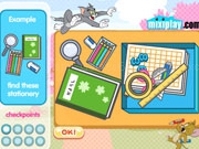Play Tom and Jerry find Stationery