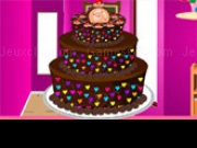 Play Colored Chocolate Cake