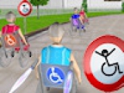 Play 3D Wheelchair Race