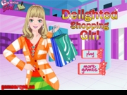 Play Delighted Shopping Girl