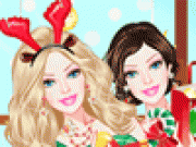 Play Barbie Christmas Princess Dress Up