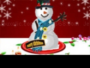 Play Christmas Snowman Cake