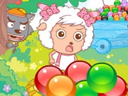 Play Pleasant Goat Bubble Shooter