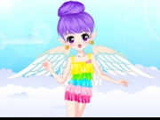 Play Rainbow Fairy Dress Up