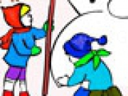 Play Coloring in the Snow