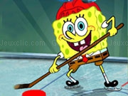 Play Spongebob Ice Hockey