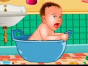 Play Baby Bathroom Cleanup