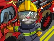 Play Tom Wash Fire Truck