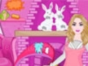 Play Barbie Winter House Cleaning