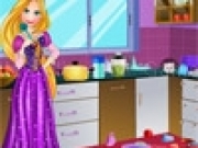 Play Rapunzel Messy Kitchen Cleaning