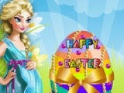 Play Pregnant Elsa Easter Egg