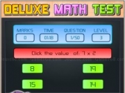Play Deluxe Math Test