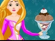 Play Rapunzel Cooking Chocolate Velvet Ice Cream