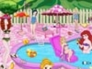Play Princess Pool Party Cleaning