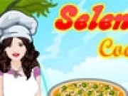 Play Selena Cooking Hummus Pizza