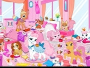 Play Princess Pets Room Cleaning
