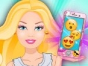 Play Barbie iPhone Emoji Decoration