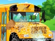 Play School Bus Car Wash