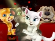Play Tom and Angela Cinema Kissing