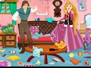 Play Rapunzel And Flynn Winter Clean Up