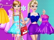 Play Elsa and Anna Fashion Rivals
