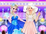Play Elsa vs Barbie Fashion Show