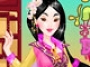 Play Cute Mulan Royal Dressup