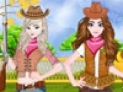 Play Frozen Sisters Cowgirl Fashion