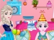 Play Baby Elsa Birthday Party Cleaning