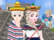 Play Elsa And Jack Selfie In Mexico