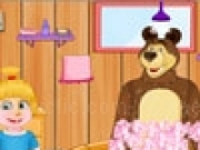 Play Masha And Bear Going To School