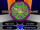 Play Super generic quiz game