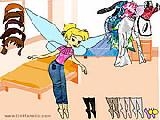 Play Tinkerbell dress up 7