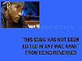 Play Eminem - backwards message