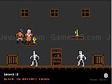 Play Haunted house candy hunt