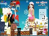 Play Winter dress up