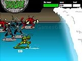 Play Teenage mutant ninja turtles - sewer surf showdown