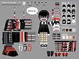 Play Little emo girl dress up