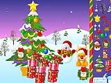 Play Christmas snow world decoration