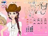 Play Texan beauty dressup