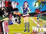 Play Sports girl dressup
