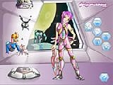Play Sonia space girl dressup